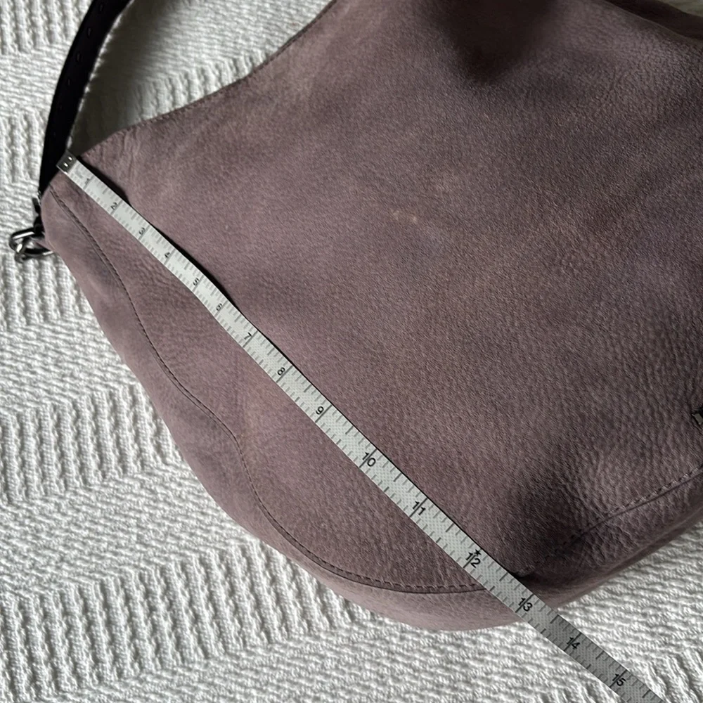 Rebecca Minkoff Lavender Leather Hobo Crossbody Studded Bag